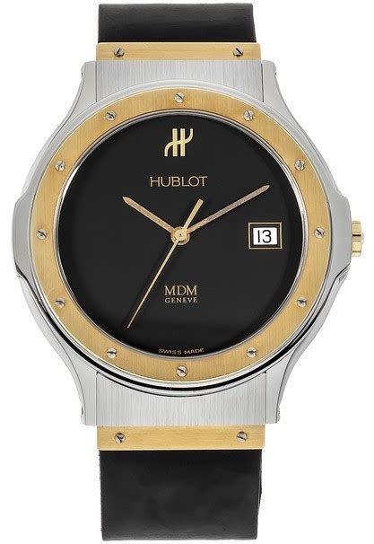 Hublot MDM Classic 36MM Black Dial Rubber Strap (1520.100.2)